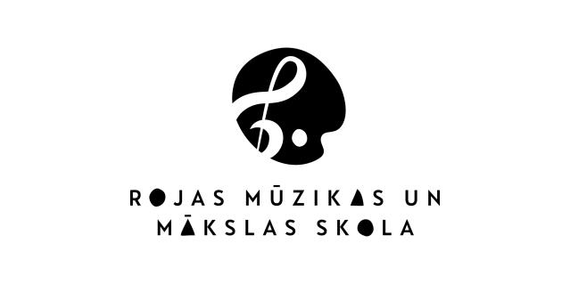 Rojas Mūzikas un mākslas skolas logo